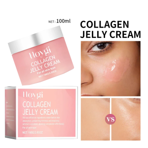 new Collagen Jelly Cream Niacinamide Tightening Soothing Moisturizing Anti-Aging Firmness Hydration Skincare 100ml Face Gel hot