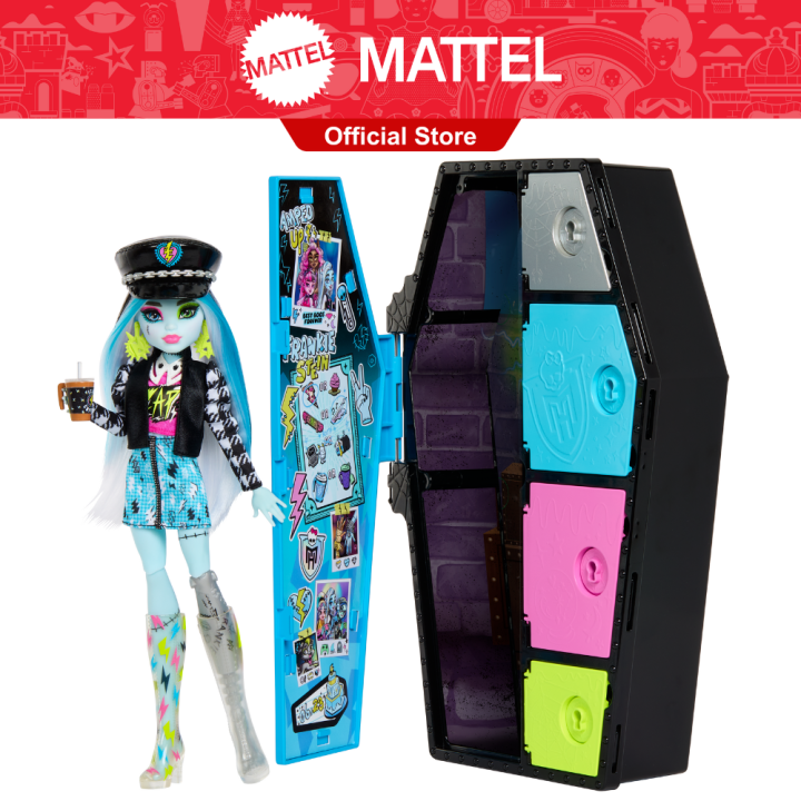 Monster High Skulltimate Secrets Frankie Doll and Fashion Dress-Up
