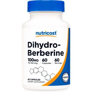 Thực Phẩm Bảo Vệ Sức Khoẻ Nutricost Dihydro-Berberine - Hiệu Quả Gấp X5 Lần So Với Berberine - - Hỗ trợ sức khỏe tim mạch: Dihydroberberine giúp giảm cholesterol xấu (LDL) duy trì huyết áp khỏe mạnh và hỗ trợ chức năng tim mạch.