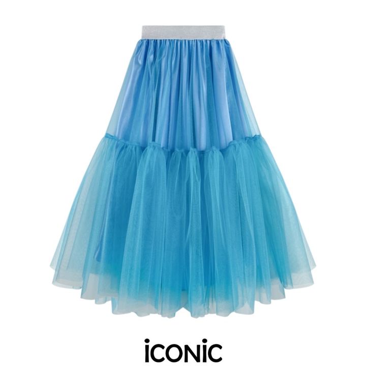 4610787 Black-Red Tulle Cape Dress