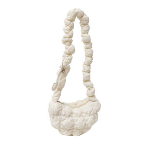 Just Star⚡จัดส่งฟรี สินค้าพร้อมส่ง⚡กระเป๋า soft bag casual lightweight กระเป๋าโฮโบ กระเป๋าทรงก้อนเมฆ แนวเกาหลี