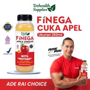 Dehealth Supplies FINEGA CUKA APEL 250ml Kemasan Plastik