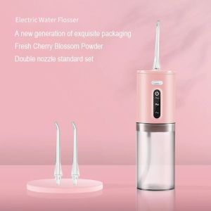 Oral Irrigator Portable IPX7 Waterproof Charg 3 Modes Teeth Cleaner Pulse Dental Handheld Water Jet Flosser Oral Cleaner