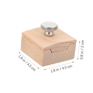 DIY Wooden Sandpaper Sanding Block Leather Edge Banding Grinding Tool Hand Sanding Block