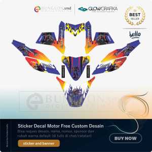DECAL STIKER MOTOR CUSTOM YAMAHA X RIDE EDISI OPTIMUS TRANSFORMER