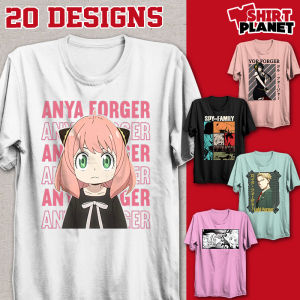 Anime Popular XFamily Bootleg Design Collection Front and Back Trend Streetwear T-Shirt