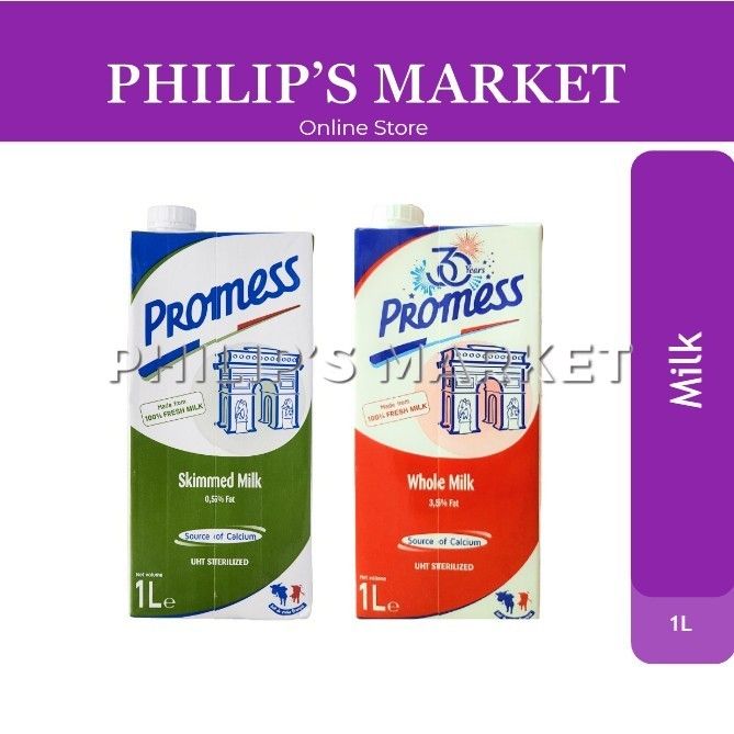 Promess UHT Milk 1L | Lazada Singapore