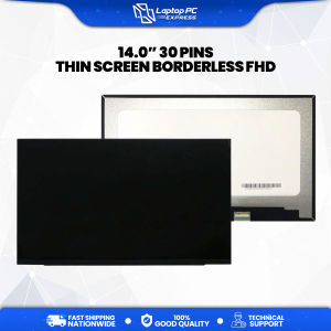 Laptop LCD Screen 14.0 inches 30 Pins FHD 1920 x 1080 Thin Screen Borderless NV140FHM-N4N NV140FHM-N4T