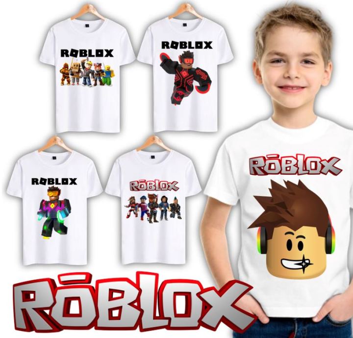 ROBLOX SHIRT FOR KIDS /graphic printed t-shirt 0-12 yrs old | Lazada PH