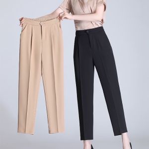 Quần Tây nữ Chun Sau Cạp Cao Khoá Trước Có cỡ to Bigsize-mã 415A