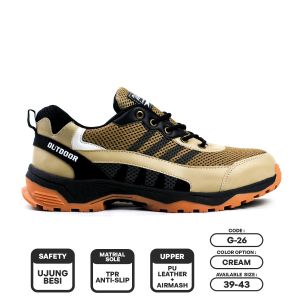 sepatu safety ujung besi sepatu proyek sepatu gunung sepatu adventur