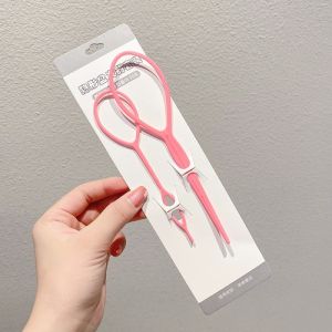 Bộ dụng cụ tết tóc 2/4 món cho người lớn và trẻ em kẹp tóc lược buộc tóc cho nữ