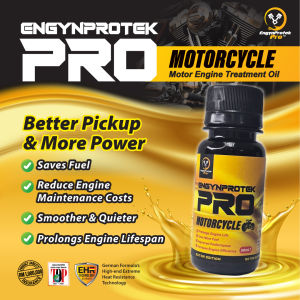 EPP GOLD MOTOR Treatment Motorcycle Additive 50ml - Gold version | EngynProtek Pro