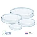 จานเพาะเชื้อแบบแก้ว plate ( Petri Dish ) ช่องเดียว ขนาด 6cm 7.5cm 9cm. 