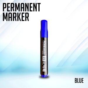 Quali-Products - (1pc) Quick-Dry Waterproof Permanent Refillable Marker (Black | Blue | Red)