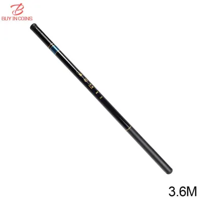 BC Ultralight Fishing Rod 2.7m-7.2m Portable Carbon Fiber Telescopic Fishing Rod