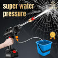 988V Water Jet (10 year warranty)  Pump High Pressure Car Wash Water Jet Pump Cordless Water Jet High Pressure Water Gun Car Wash Spray Gun Floor Tiles Cleaner Spray Gun  Portable Water Jet. 