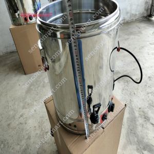 Nồi 50L Mâm Nhiệt Sử Dụng Điện 220V Làm Hoàn Toàn Bằng INOX 201
