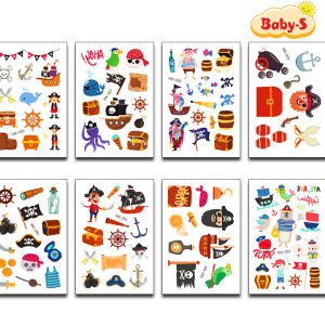 Hình xăm dán cho bé đa dạng nhiều chủ đề Baby-S Hình xăm mini nhiều màu sắc cho bé trai và bé gái – SST008