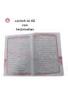 Hampers Al Quran  FREE Custom Nama  Set Box Muslim FREE Sajadah Hijab Tasbih Mutiara BLUE SERIES. 