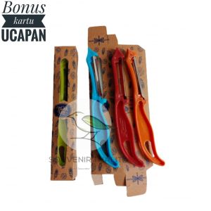 50 Pcs Souvenir Pisau Buah Kemasan Box LEMBARAN - Wedding Sovenir Pernikahan Murah
