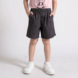 Forest Kids Boys Woven Full Print Cotton Twill Casual Shorts | Seluar Pendek Budak Lelaki - FK65045
