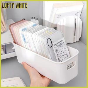 Lofty White 1 3ชิ้นกล่องเก็บของอเนกประสงค์ตั้งโต๊ะอุปกรณ์อาบน้ำกล่องพลาสติกเก็บของจิปาถะกล่องจัดระเบียบลิ้นชักจัดระเบียบเครื่องสำอาง