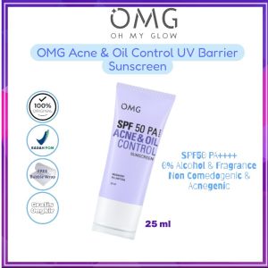OMG Acne & Oil Control UV Barrier Sunscreen SPF50 PA++++
