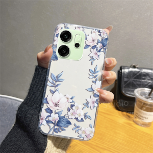 Phone Case OPPO A5i Pro OPPO Reno 14 Pro Reno 14F 5G Casing New Design Hot Deals Creativity Painted Flowers Leaf Silicone Shockproof Soft Back Cover 2025