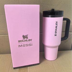 original stanley Bộ sưu tập hoa ba thế hệ sọc 40oz304 Cốc giữ nhiệt ô tô bằng thép không gỉ