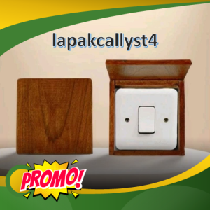TERMURAH....... Frame Saklar Lampu Kayu Frame Saklar