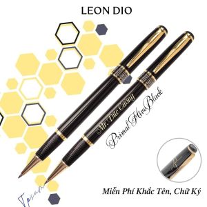 Bút Khắc Tên LeonDio LD041 0.5mm Bút Ký Dạ Bi Cho Doanh Nhân Cao Cấp Kèm Hộp Cao Cấp - Bảo Hành 6 Tháng