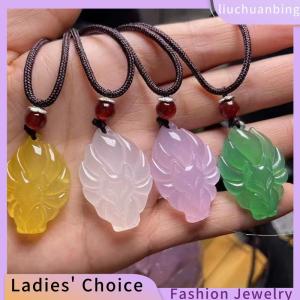 [COD] liuchuanbing Jewellery Fox Queen Necklace Nine-Tailed Fox Pendant Mid-Length Fox Necklace Good Luck Necklace