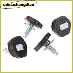 [Duola] 4Pcs For Haier LG Drum Washing Machine Fixed Feet Case Screw Balance Shock Absorption Non-slip Pad Feet