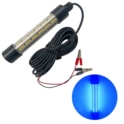LED Submersible Freshwater Saltwater Underwater Fishing Light Lamp 12V 13W