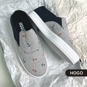 Kspring รองเท้าสลิปออน แบบสวม สวมใส่สบาย ไม่ต้องผูกเชือก รองเท้าผ้าใบผู้หญิง สลิปออน