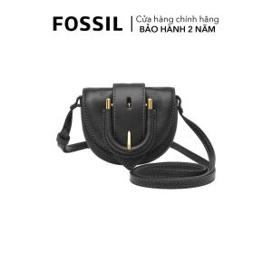 Túi đeo chéo nữ da thật Fossil Harwell ZB1849001 - màu đen