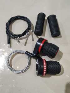 Operan gigi model putar shifter sepeda MTB federal 3 x 6 speed 3 x 7 speed