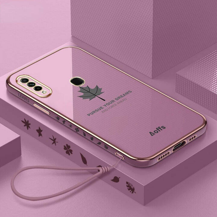 ตรงขอบชุบเคสโทรศัพท์สำหรับ Oppo A31 2020ปลอกป้องกันกล้องที่แม่นยำเคส