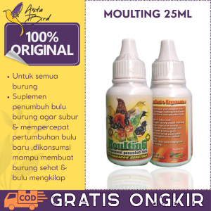 "MOULTING 25ML" PENUMBUH BULUVITAMINSUPLEMENPENGGACOR BURUNG