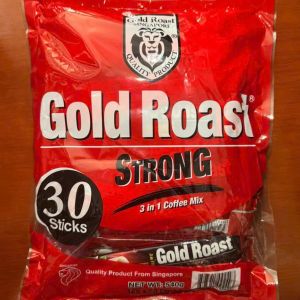 Cà Phê Sữa Gold Roast Strong 3 Trong 1 Singapore Thơm Ngon Coffee Mix (Gu Mạnh Pha 2 Gói) Cafe