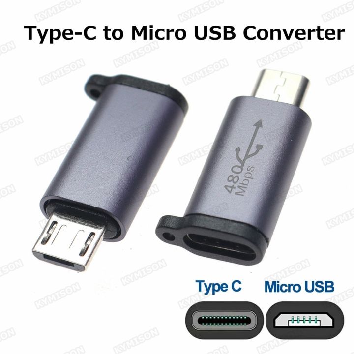 USB Type-C Adapter Type C To Micro USB Female To Male