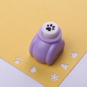 MKEB MALL 10mm Creative Paper Trimmer DIY Crafts Tool Kindergarten Scrapbooking DIY Hole Puncher Mini Paper Puncher Gift Card Punches Embossing Punches