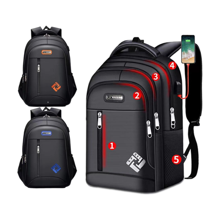 Men's Business Backpack Fashion Trend Lightweight Large Capacity Men's ...
