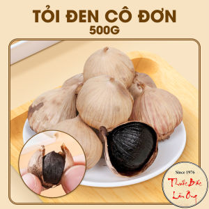 Tỏi đen cô đơn 500g tỏi loại 1 lên men tự nhiên dẻo ngọt - Lãn Ông