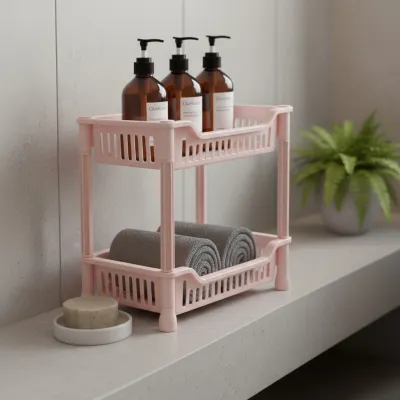 Kệ nhựa 3 tầng đa năng để bàn Kệ để gia vị trong gian bếp Việt Nhật Đức Huỳnh DN386