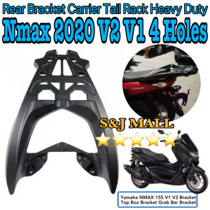 Yamaha Nmax 2016/2024 v1 v2 v3 4 Holes Motorcycle Rear Heavy Duty Alloy Top Box Bracket High Quality Made in Thailand