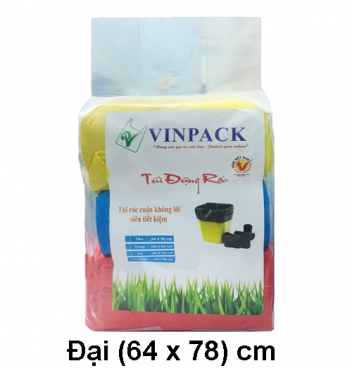 Túi đựng rác dạng cuộn Size Đại 65 x 78 cm (1kg) | Lazada Việt Nam