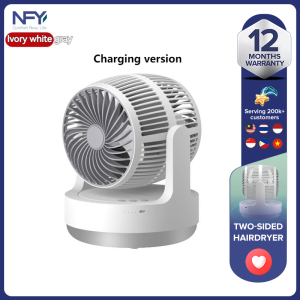 New USB air circulation fan 360 degree rotation brushless silent outdoor dual head circulation fan