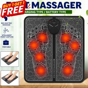 Foot Massage EMS 6D Electric EMS Foot Massage Mat Feet Acupuncture Stimulator Massager Foot Massage